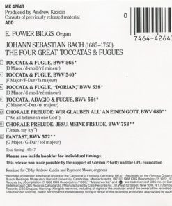 Bach* - E. Power Biggs-1