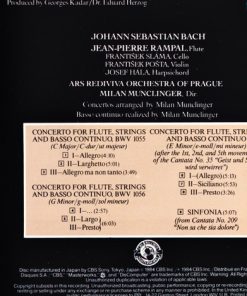 Johann Sebastian Bach, Jean-Pierre Rampal / Ars Rediviva Of Prague* / Milan Munclinger-1