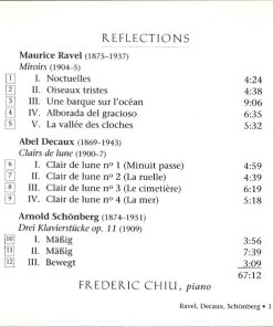 Ravel* / Decaux* / Schönberg*, Frederic Chiu-4