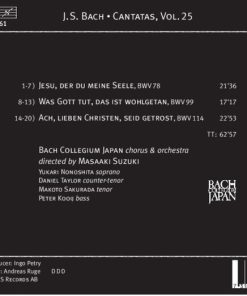 Johann Sebastian Bach - Bach Collegium Japan, Masaaki Suzuki-1