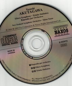 Yasushi Akutagawa, New Zealand Symphony Orchestra, Takuo Yuasa-1