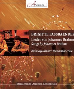 Johannes Brahms, Brigitte Fassbaender, Irwin Gage, Thomas Riebl-0