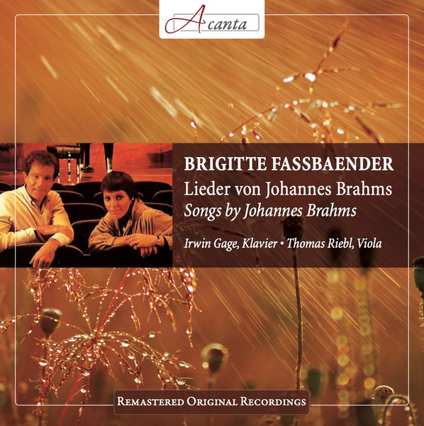 Johannes Brahms, Brigitte Fassbaender, Irwin Gage, Thomas Riebl-0