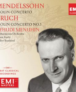 Mendelssohn* / Bruch* - Yehudi Menuhin, Philharmonia Orchestra, Efrem Kurtz, Walter Susskind-0