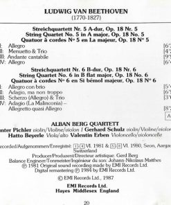 Ludwig van Beethoven, Alban Berg Quartett-4