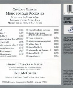 Giovanni Gabrieli - Gabrieli Consort & Players*, Paul McCreesh-1