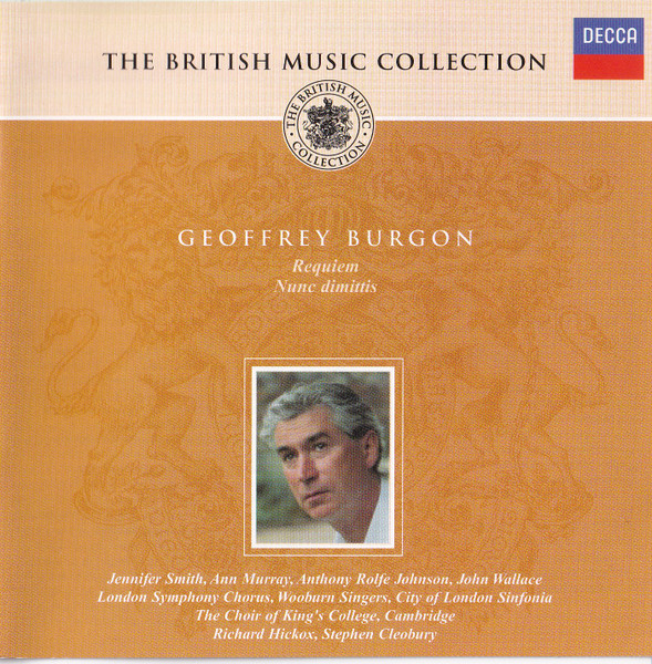 Geoffrey Burgon, Jennifer Smith (3), Ann Murray, Anthony Rolfe Johnson, Wooburn Singers, London Symphony Chorus, City Of London Sinfonia, Richard Hickox-0