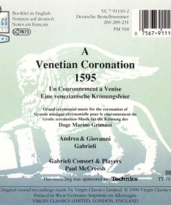 Andrea Gabrieli / Giovanni Gabrieli - Gabrieli Consort & Players*, Paul McCreesh-1
