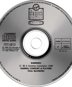 Andrea Gabrieli / Giovanni Gabrieli - Gabrieli Consort & Players*, Paul McCreesh-2