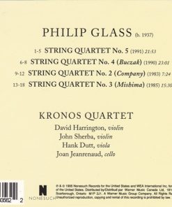 Kronos Quartet, Philip Glass-1