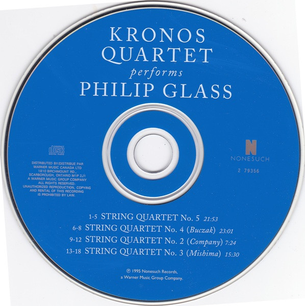 Kronos Quartet, Philip Glass-2