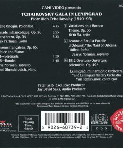 Tchaikovsky*, Yo-Yo Ma • Jessye Norman • Itzhak Perlman • Leningrad Philharmonic*, Yuri Temirkanov-1