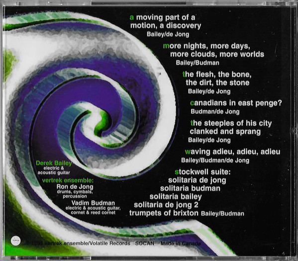 Derek Bailey & Vertrek Ensemble-1