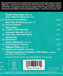 Fritz Reiner, Chicago Symphony Orchestra / Mussorgsky*-1