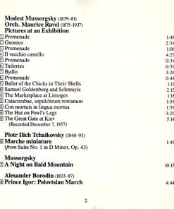 Fritz Reiner, Chicago Symphony Orchestra / Mussorgsky*-3