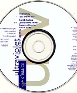 Prokofiev* / Saint-Saëns*, Sir John Gielgud*, Academy Of London, Richard Stamp-2