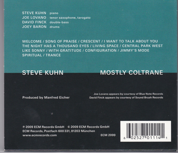 Steve Kuhn Trio w/ Joe Lovano-2