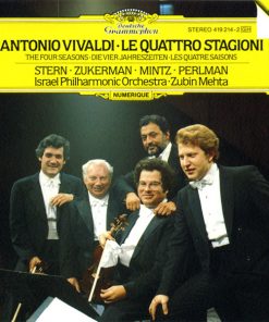 Antonio Vivaldi - Stern* · Zukerman* · Mintz* · Perlman* · Israel Philharmonic Orchestra · Zubin Mehta-0