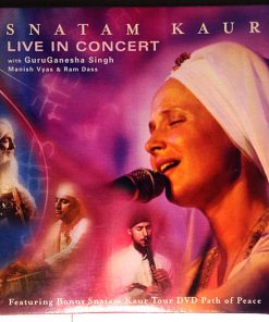 Snatam Kaur* With Guruganesha Singh, Manish Vyas & Ram Dass (2)-0