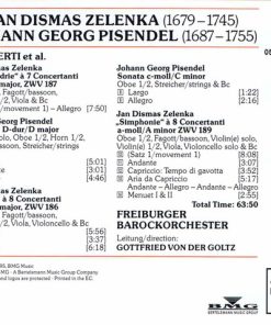 Zelenka*, Pisendel* - Freiburger Barockorchester, Gottfried Von Der Goltz-1