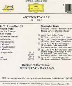 Antonín Dvořák, Berliner Philharmoniker, Herbert von Karajan-1