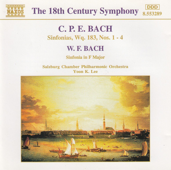 C. P. E. Bach*, W. F. Bach* - Salzburg Chamber Philharmonic Orchestra*, Yoon K. Lee*-0