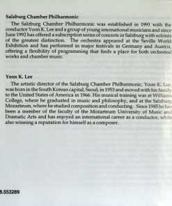 C. P. E. Bach*, W. F. Bach* - Salzburg Chamber Philharmonic Orchestra*, Yoon K. Lee*-4