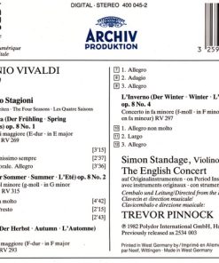Antonio Vivaldi - The English Concert, Simon Standage, Trevor Pinnock-1