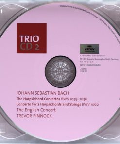 Bach*, Pinnock*, Gilbert*, Kraemer*, Mortensen*, The English Concert-3