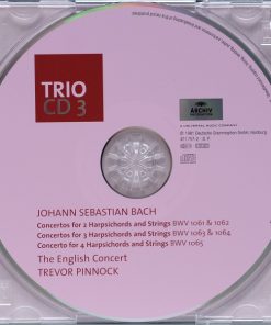 Bach*, Pinnock*, Gilbert*, Kraemer*, Mortensen*, The English Concert-4