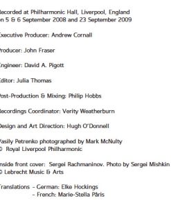 Rachmaninov* - Vasily Petrenko, Royal Liverpool Philharmonic Orchestra-2
