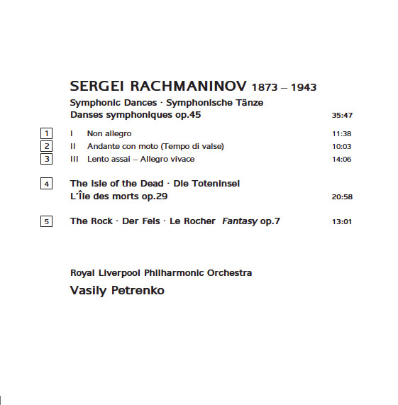 Rachmaninov* - Vasily Petrenko, Royal Liverpool Philharmonic Orchestra-3