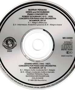 Murray Perahia, Robert Schumann • Edvard Grieg, Symphonie-Orchester Des Bayerischen Rundfunks, Sir Colin Davis-2