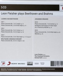 Leon Fleisher Plays Beethoven* and Brahms* - The Cleveland Orchestra, George Szell-1