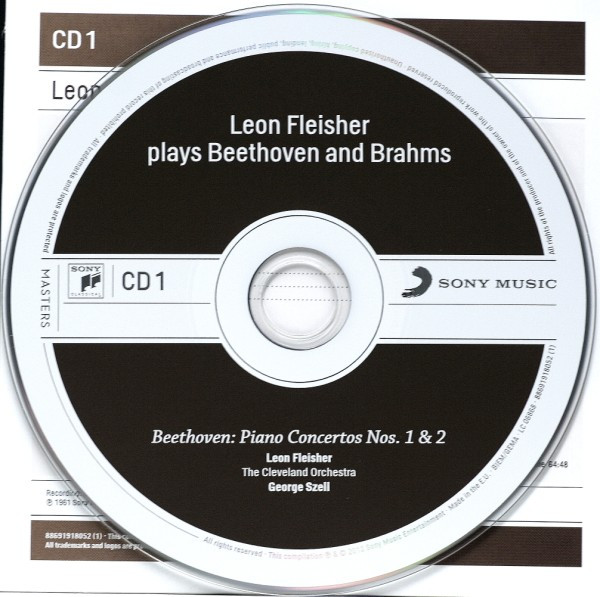 Leon Fleisher Plays Beethoven* and Brahms* - The Cleveland Orchestra, George Szell-2