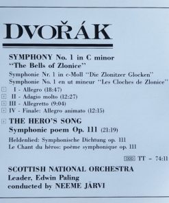 Dvořák* / Scottish National Orchestra* Conducted By Neeme Järvi-1