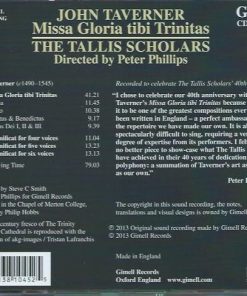 John Taverner, The Tallis Scholars, Peter Phillips (2)-1