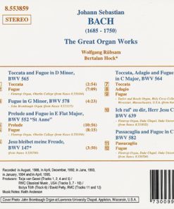 J.S. Bach*, Wolfgang Rübsam (2)-1
