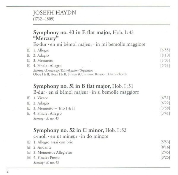 Joseph Haydn - The English Concert, Trevor Pinnock-2