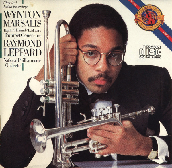 Haydn* • Hummel* • L. Mozart*, Wynton Marsalis, National Philharmonic Orchestra, Raymond Leppard-0