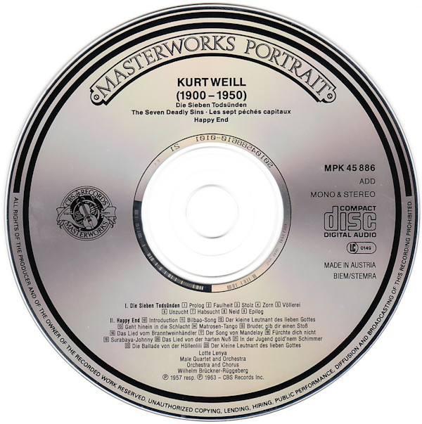 Lotte Lenya, Kurt Weill-2