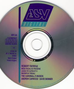 Robert Fayrfax, Andrew Carwood, David Skinner (4), The Cardinall's Musick-2