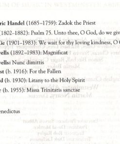 Westminster Abbey Choir*, Neary*-3