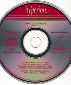 Tomás Luis De Victoria, Westminster Cathedral Choir, David Hill-2