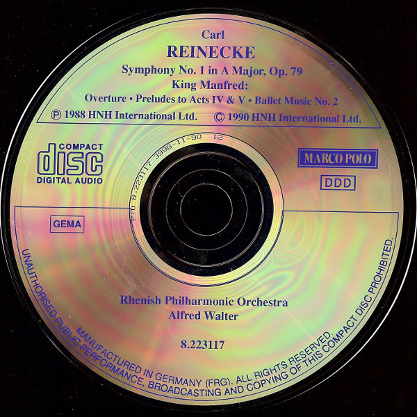 Carl Reinecke, Rhenish Philharmonic Orchestra*, Alfred Walter-2