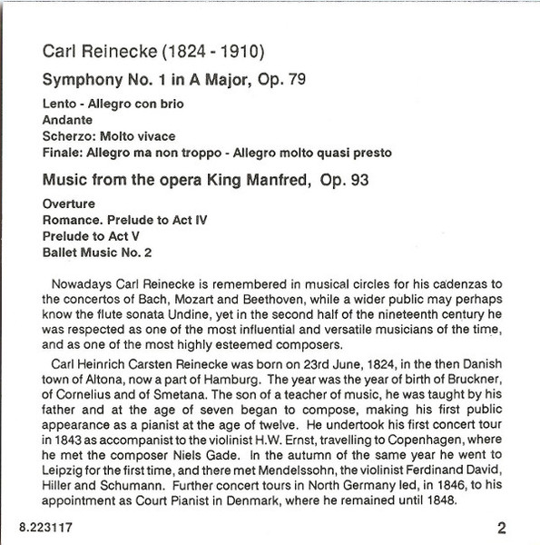 Carl Reinecke, Rhenish Philharmonic Orchestra*, Alfred Walter-4
