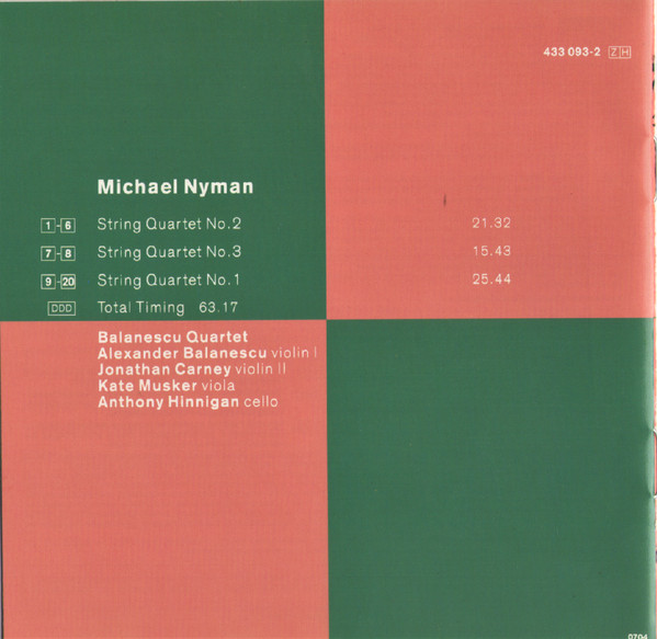Michael Nyman, Balanescu Quartet*-4