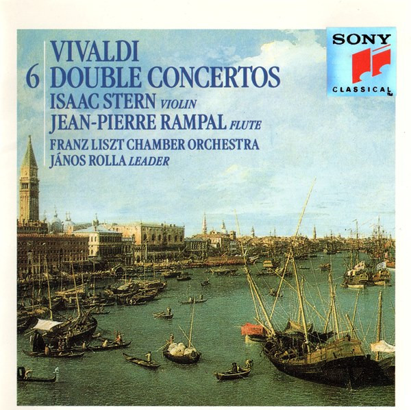 Antonio Vivaldi : Isaac Stern, Jean-Pierre Rampal, Liszt Ferenc Chamber Orchestra - János Rolla-0
