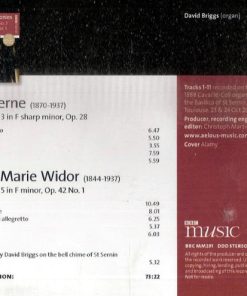 David Briggs* - Vierne*, Widor*-1
