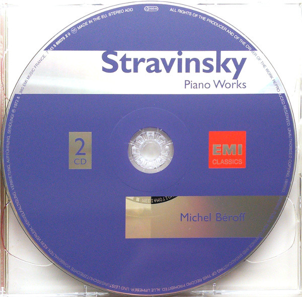 Stravinsky* - Michel Béroff, Orchestre De Paris, Seiji Ozawa-4